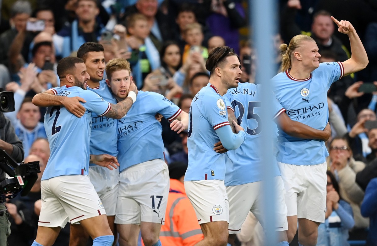 man city arsenal walker grealish haaland akanji