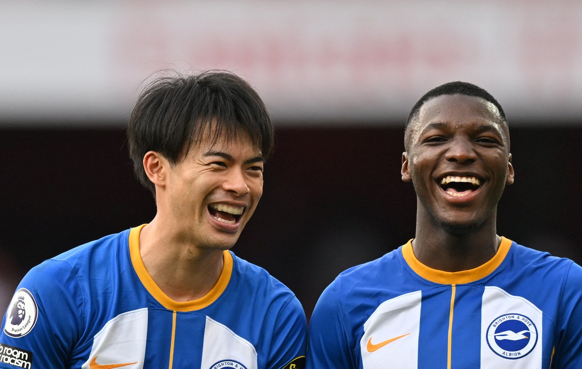 mitoma caicedo brighton arsenal