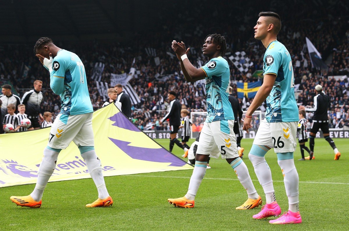 newcastle united southampton romeo lavia