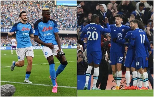 osimhen napoli zakaria havertz pulisic chelsea