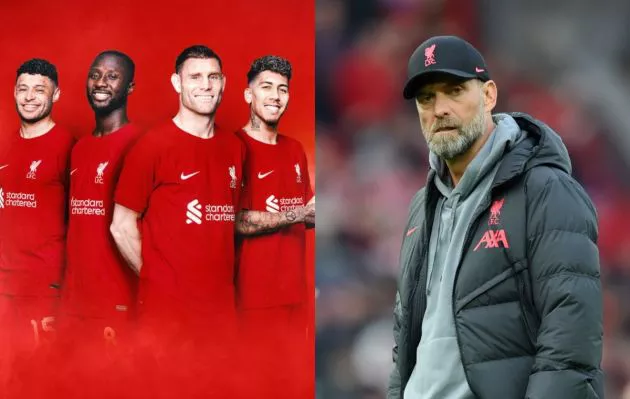 ox milner keita firmino klopp
