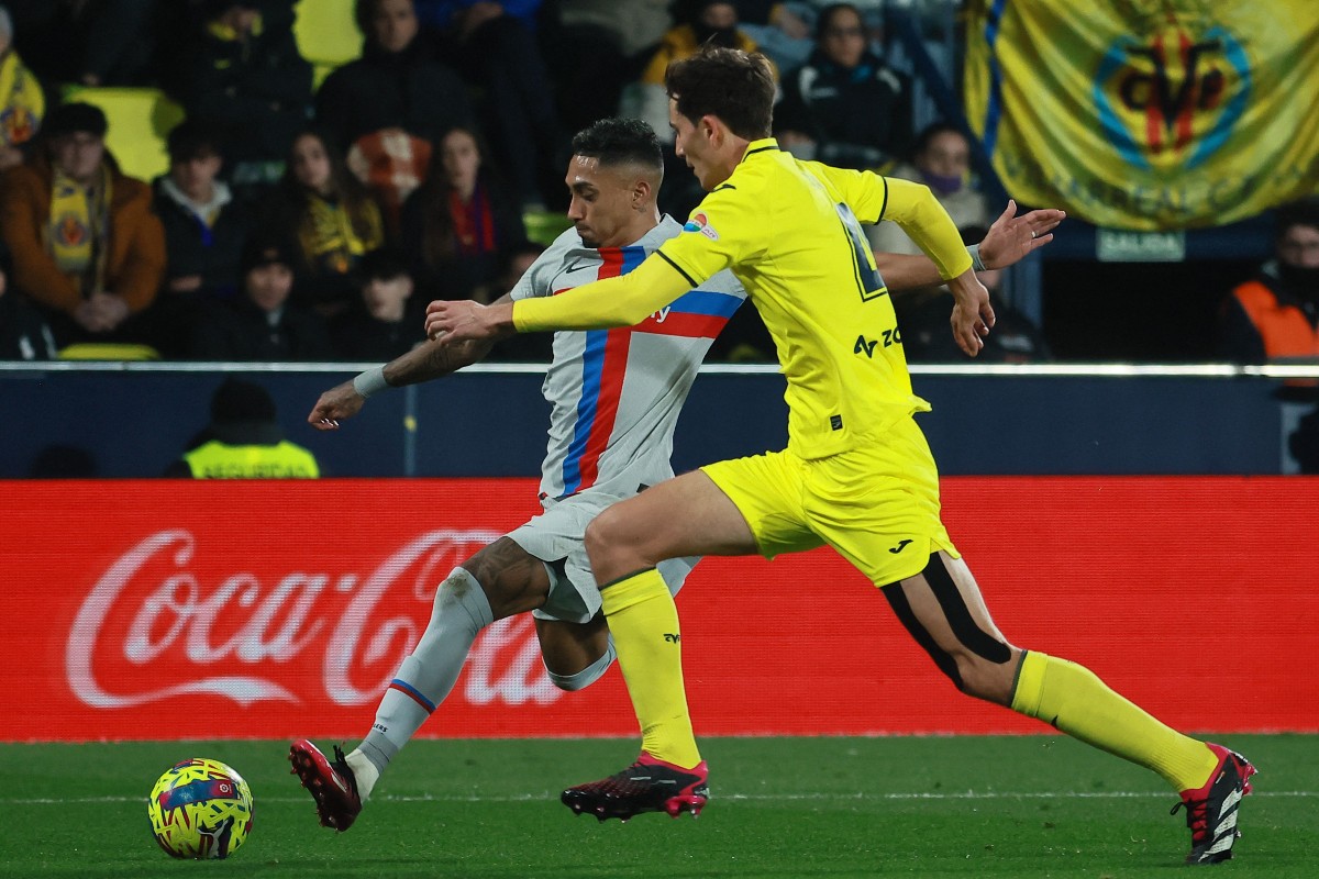 raphinha barcelona pau torres villarreal