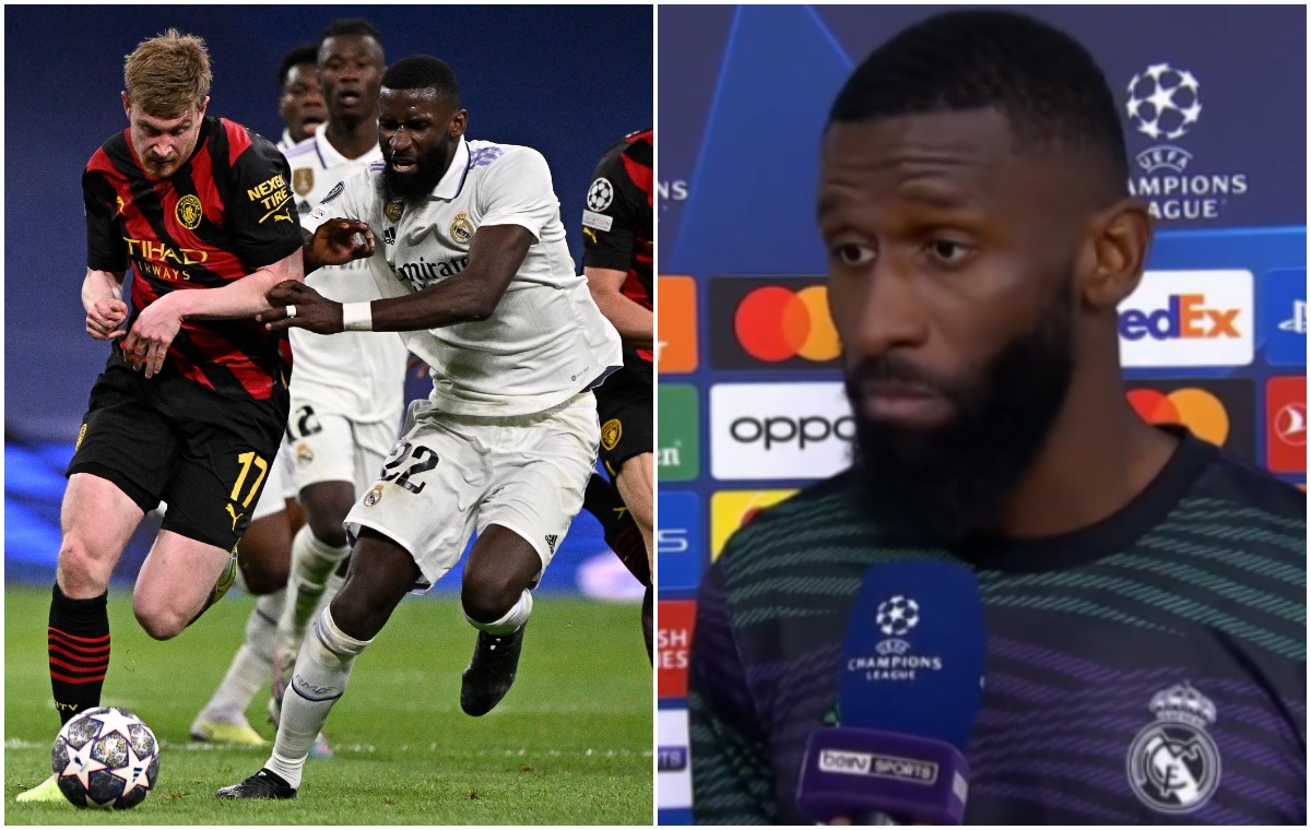 rudiger real madrid man city