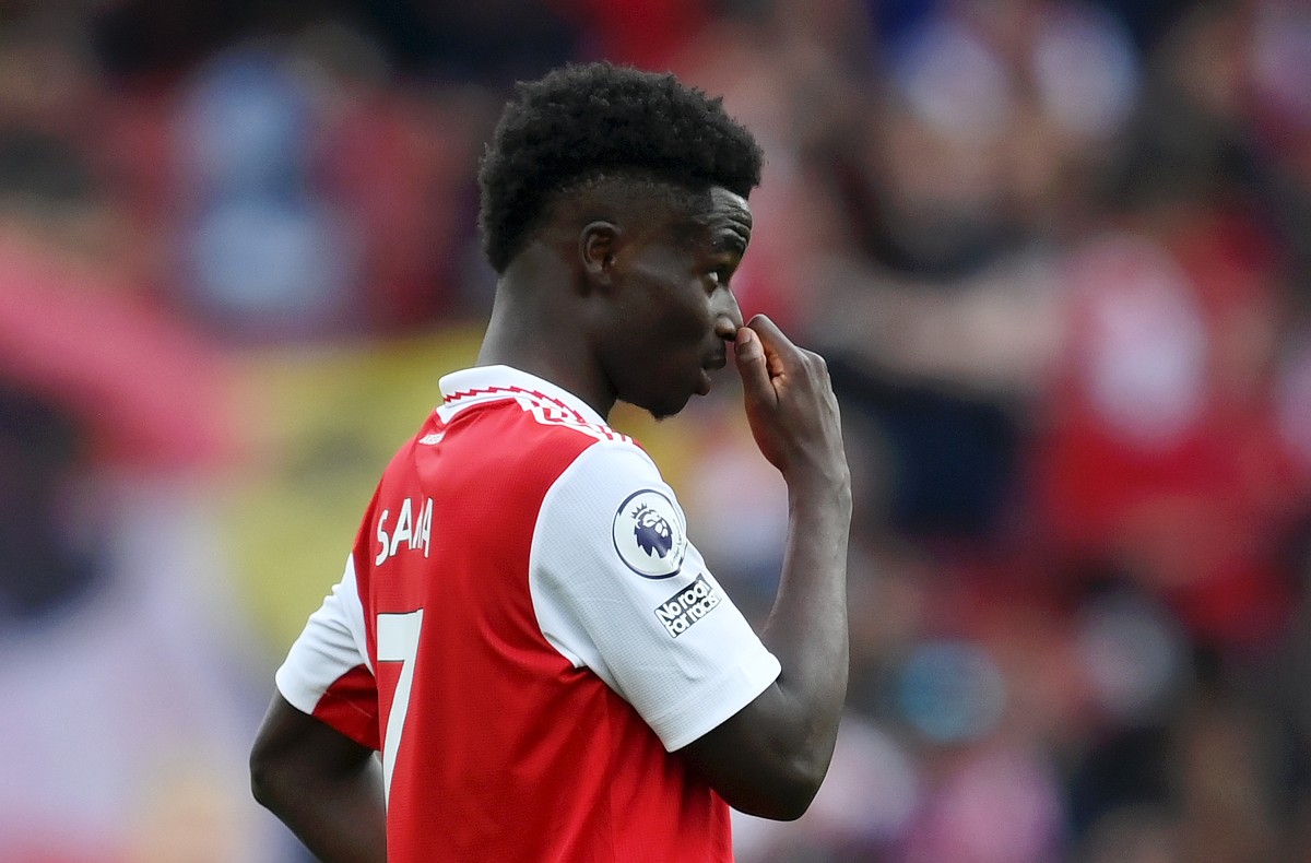 Saka Arsenal Brighton
