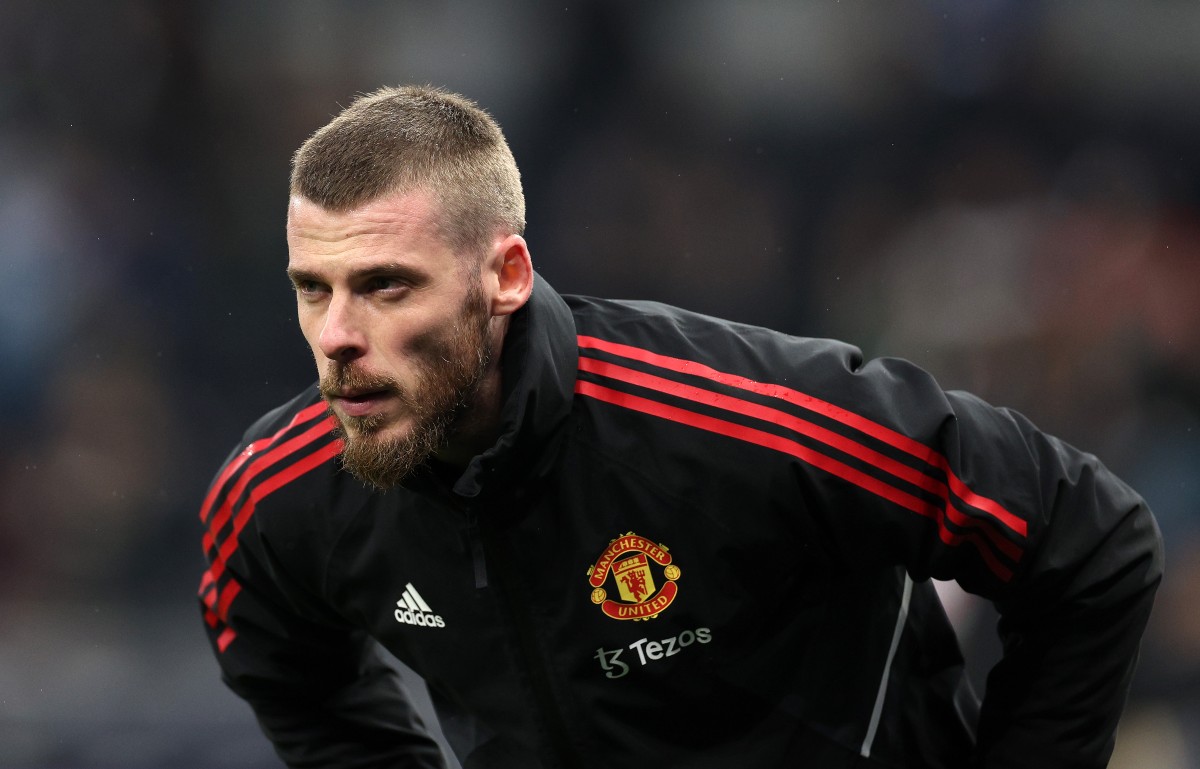 tottenham 2-2 man utd de gea