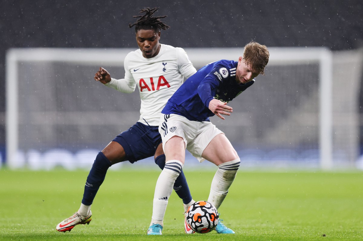 tottenham leeds u23s mckinstry