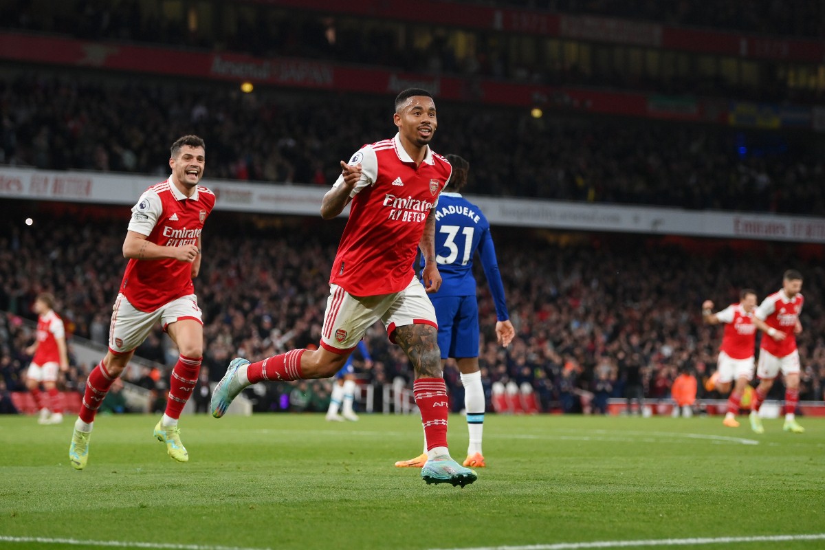 xhaka jesus arsenal chelsea xhaka jesus arsenal chelsea