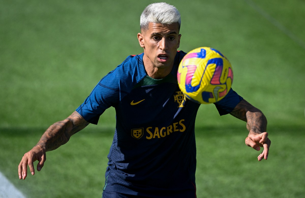 Cancelo Portugal training 2023