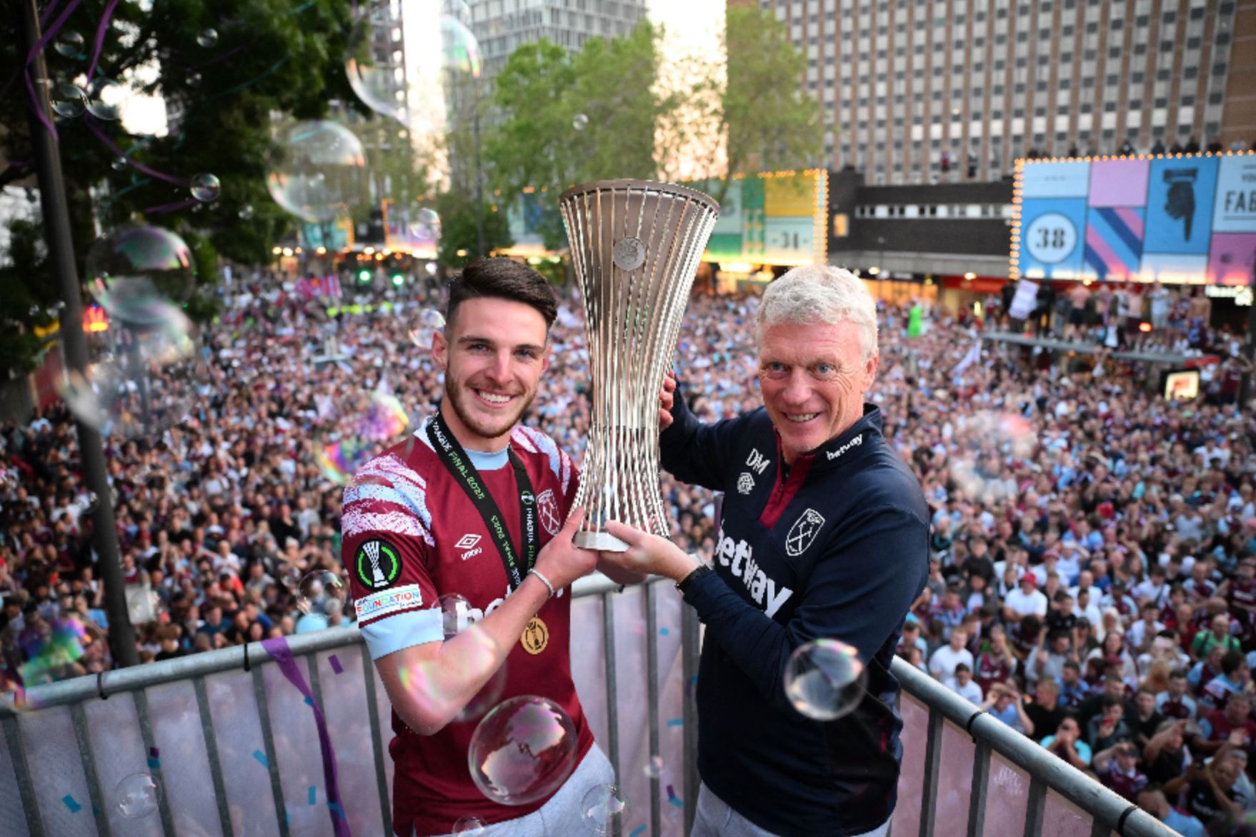 Declan Rice West Ham United Premier League David Moyes