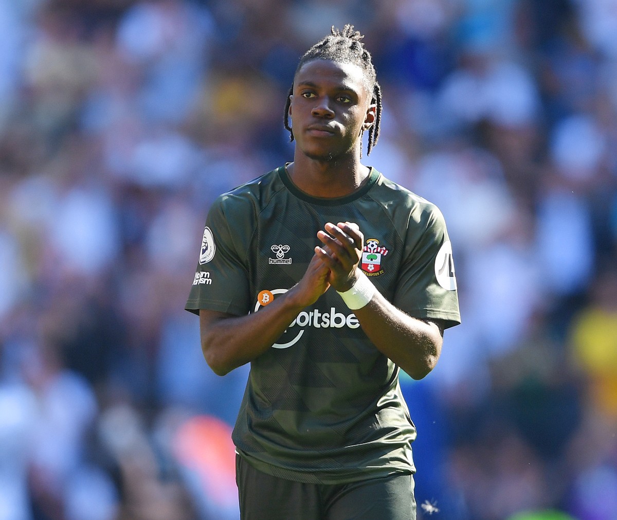 Spurs Southampton Romeo Lavia 2022-23 Spurs Southampton Romeo Lavia 2022-23