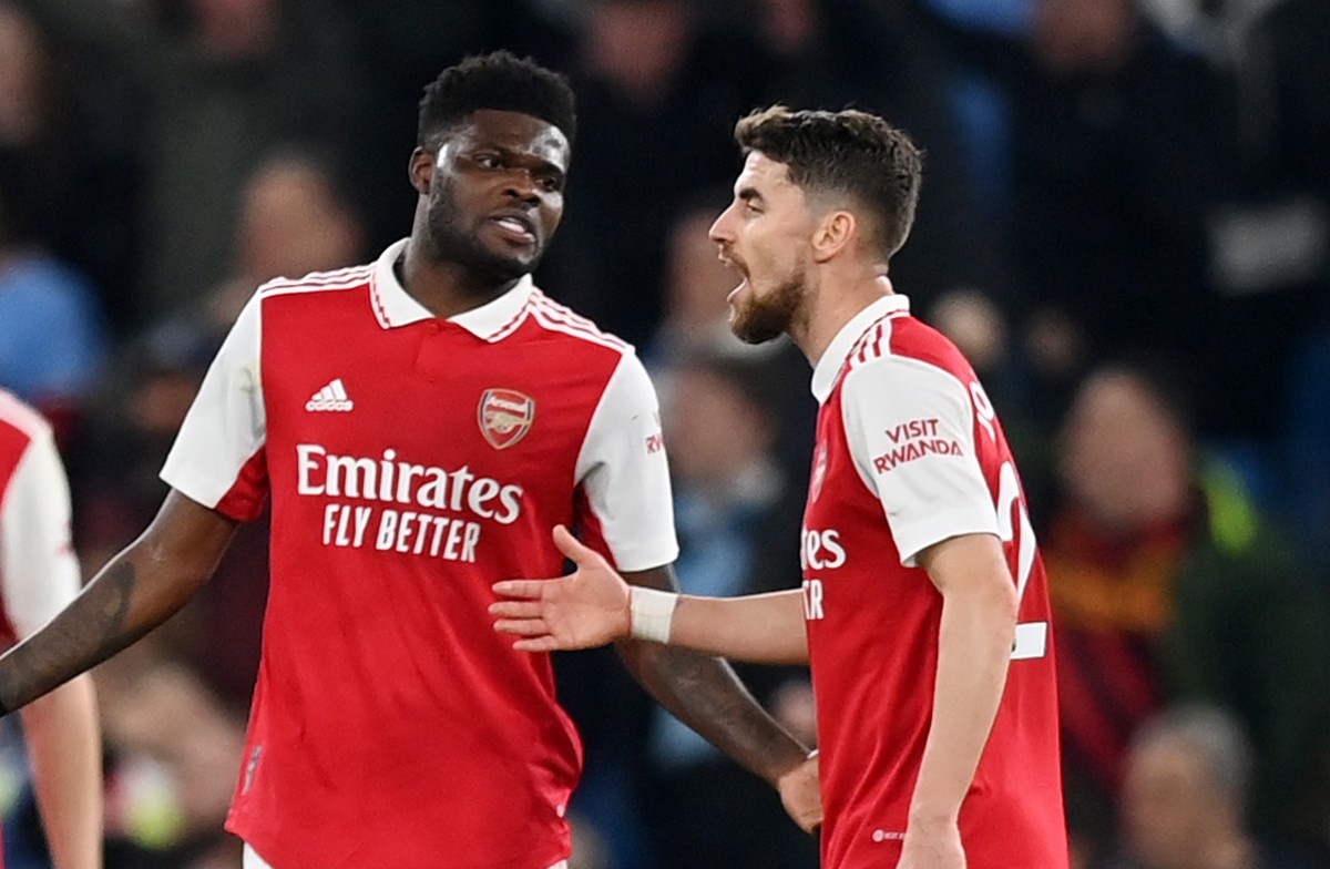 arsenal thomas partey jorginho