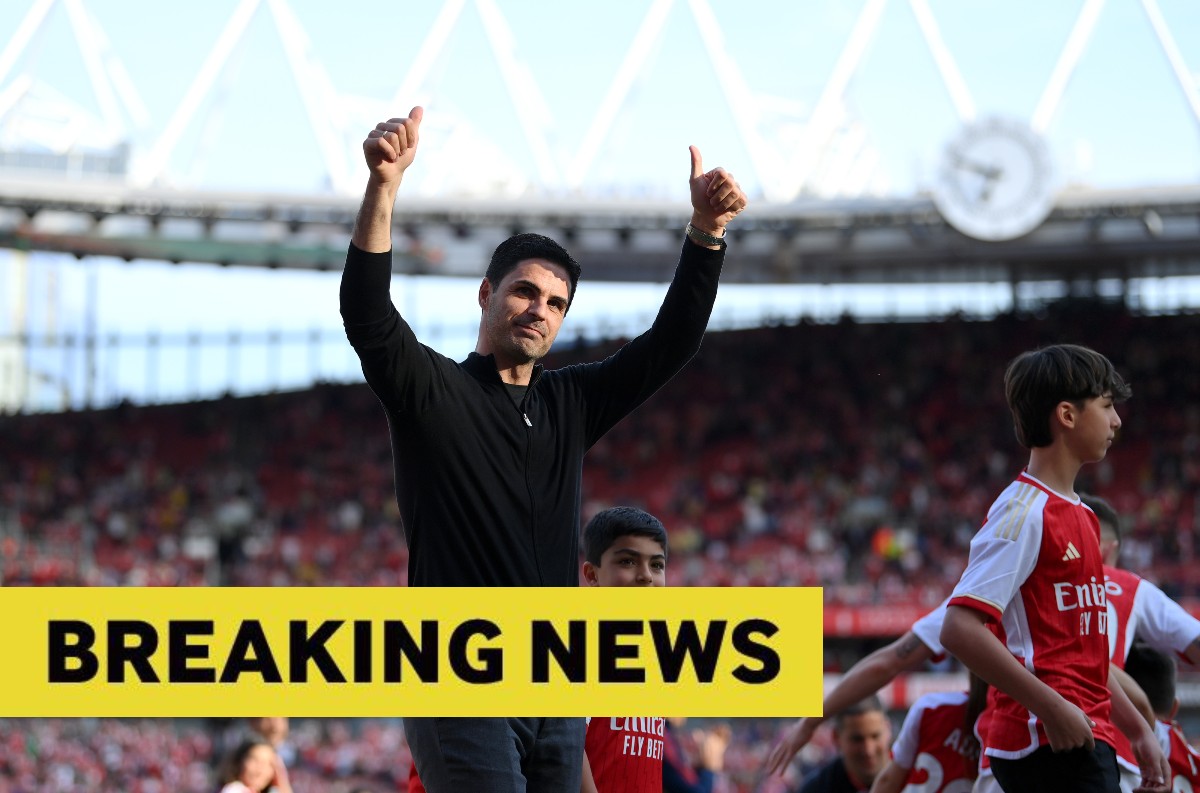 arsenal arteta emirates breaking