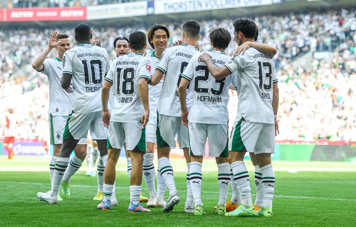 borussia monchengladbach players team photo