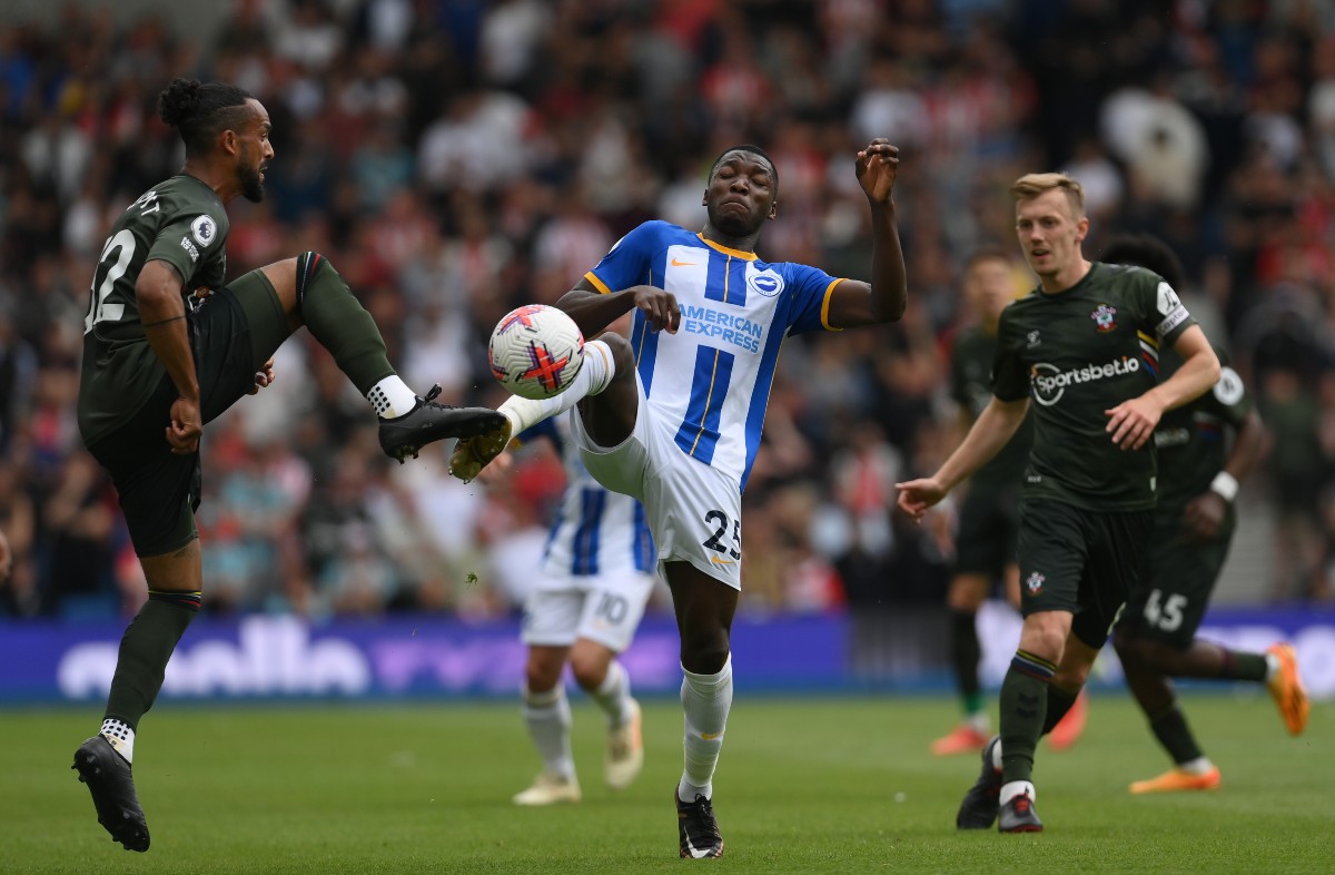 brighton southampton caicedo walcott ward-prowse