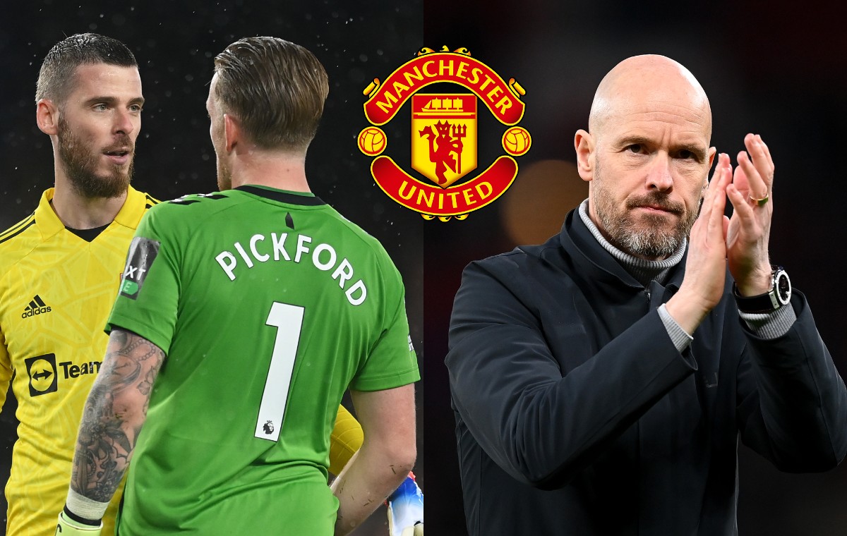 de gea pickford united ten hag