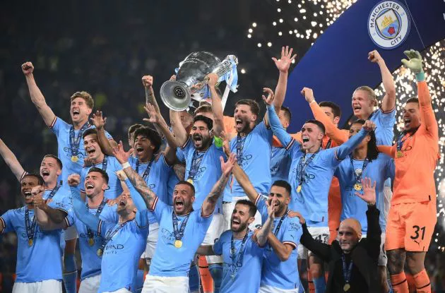 man city champions league winners