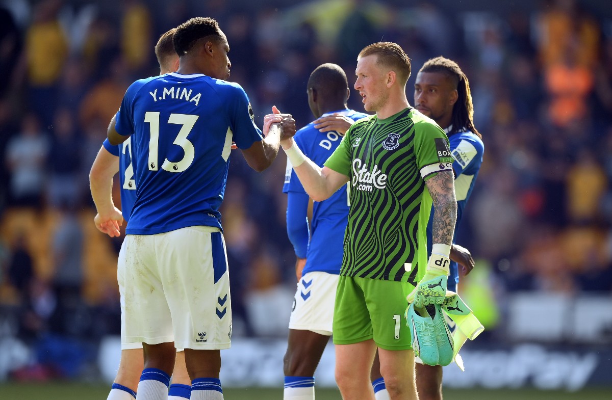 Everton Premier League Jordan Pickford