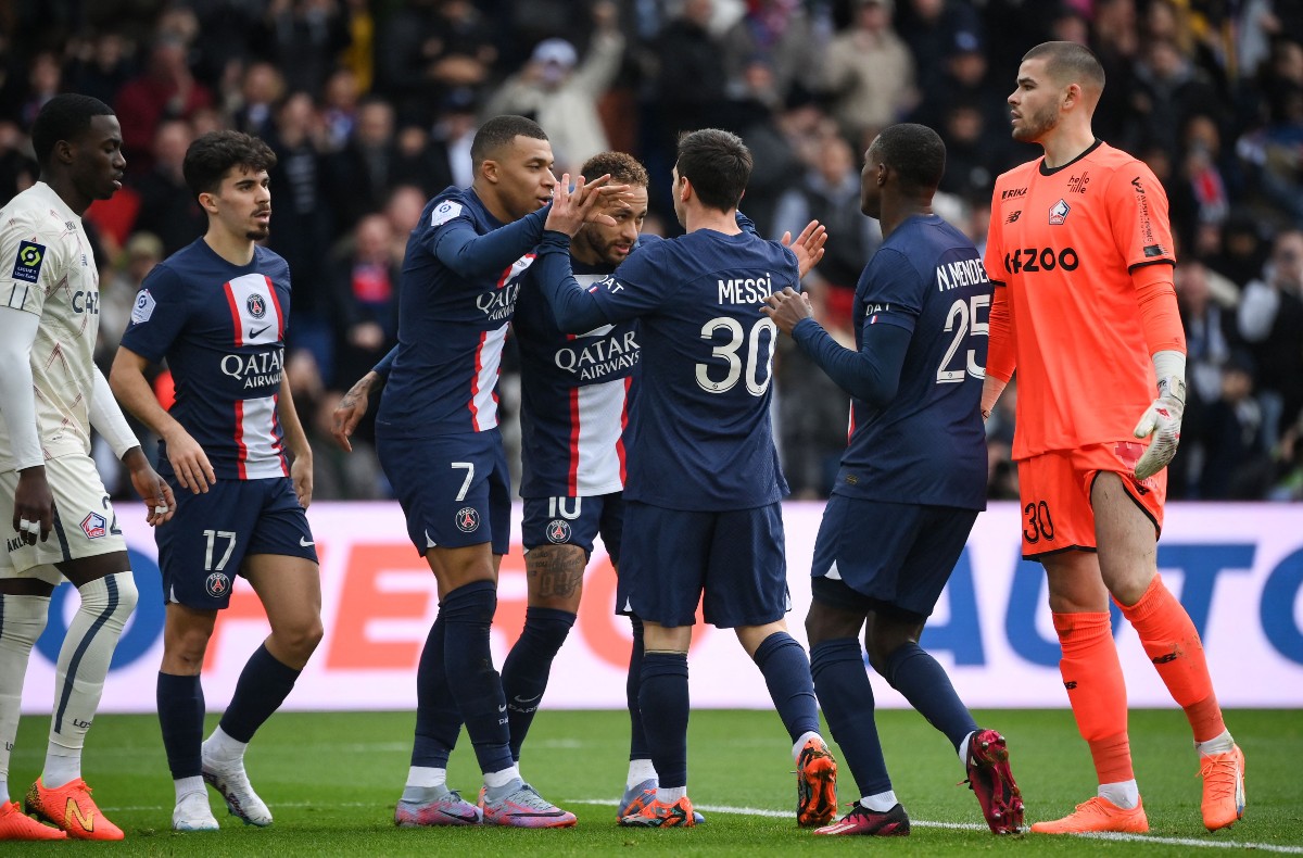 psg lille neymar mbappe messi etc