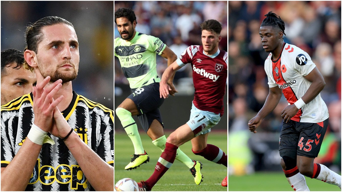 rabiot gundogan rice lavia