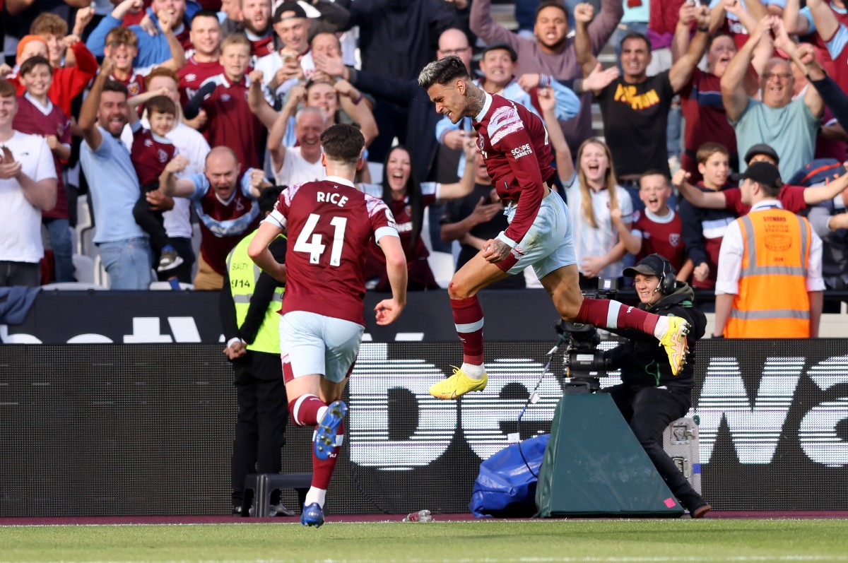 west ham fulham rice scamacca