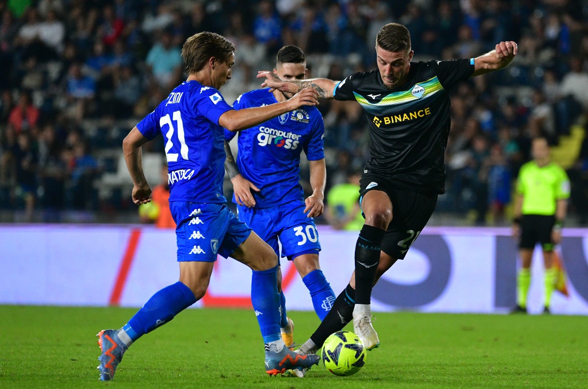 Empoli vs Lazio Milinkovic-Savic