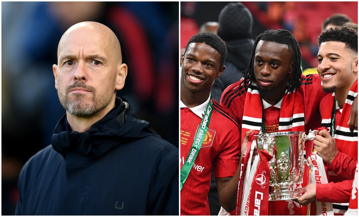 Erik ten Hag MUFC Wan-Bissaka Sancho