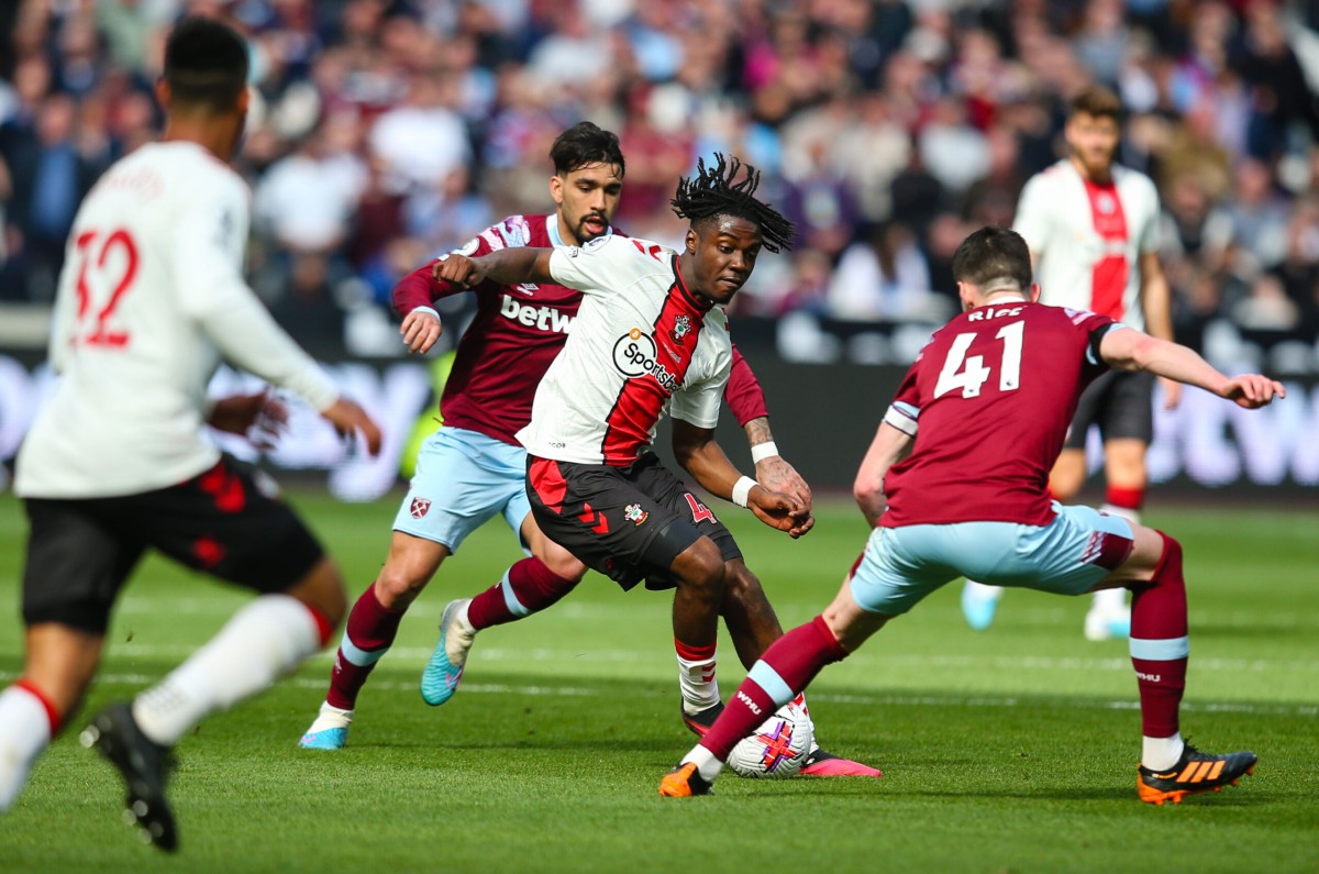 Lavia Rice Southampton West Ham