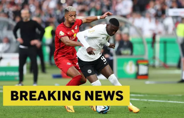 breaking kolo muani vs leipzig