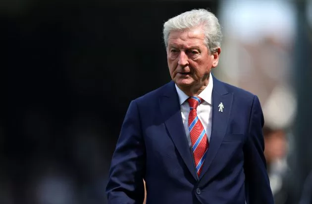 Roy Hodgson on the touchline.