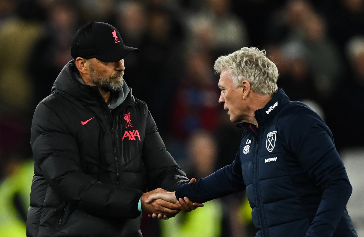 jurgen klopp and david moyes managers