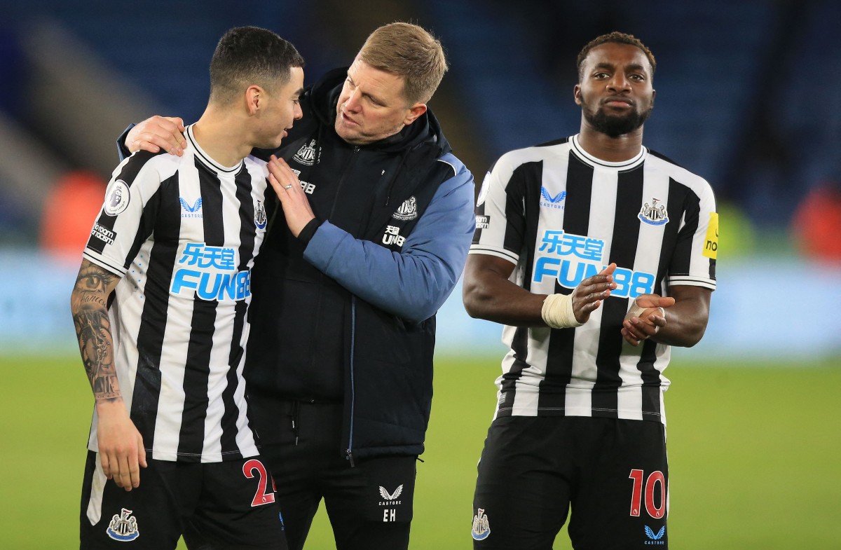 leicester newcastle howe saint-maximin