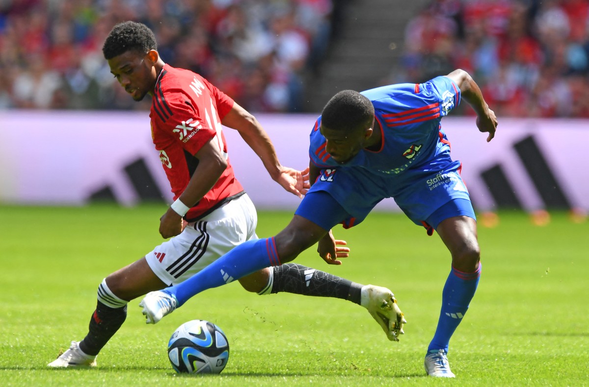man united lyon amad diallo 2023
