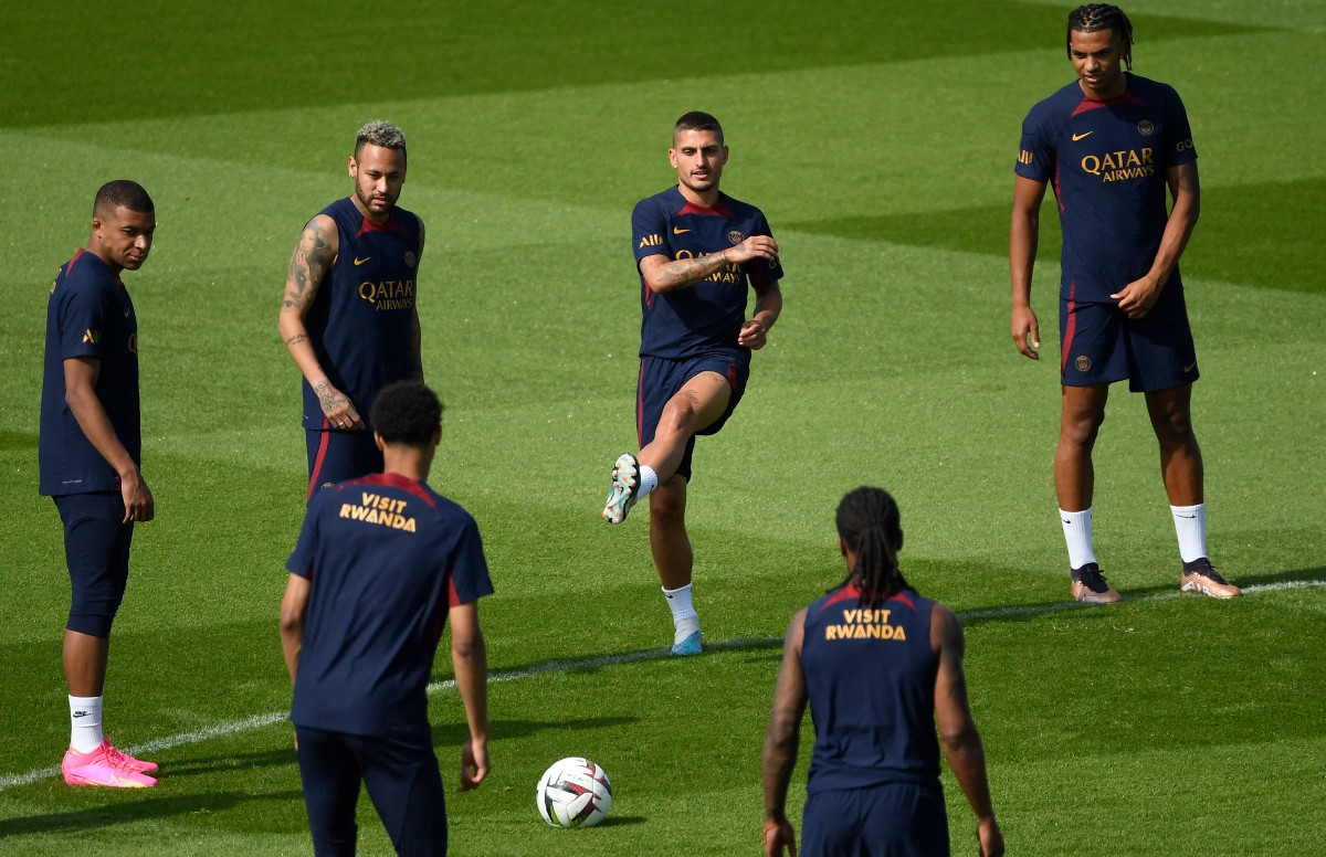 psg training session