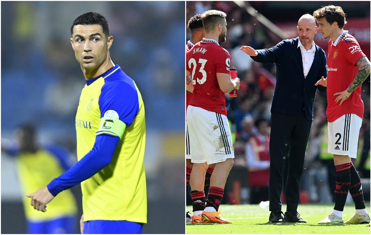 ronaldo ten hag shaw lindelof