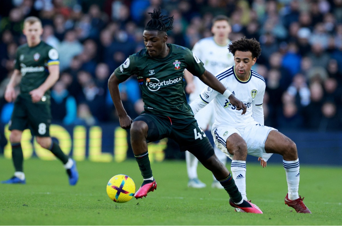 southampton leeds united lavia