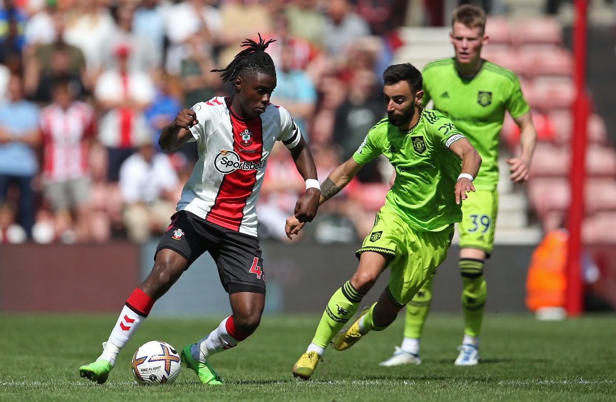 southampton man united lavia fernandes