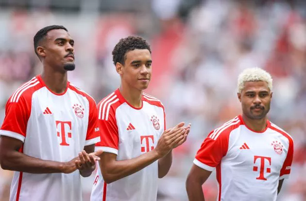 bayern team gravenberch gnabry musiala