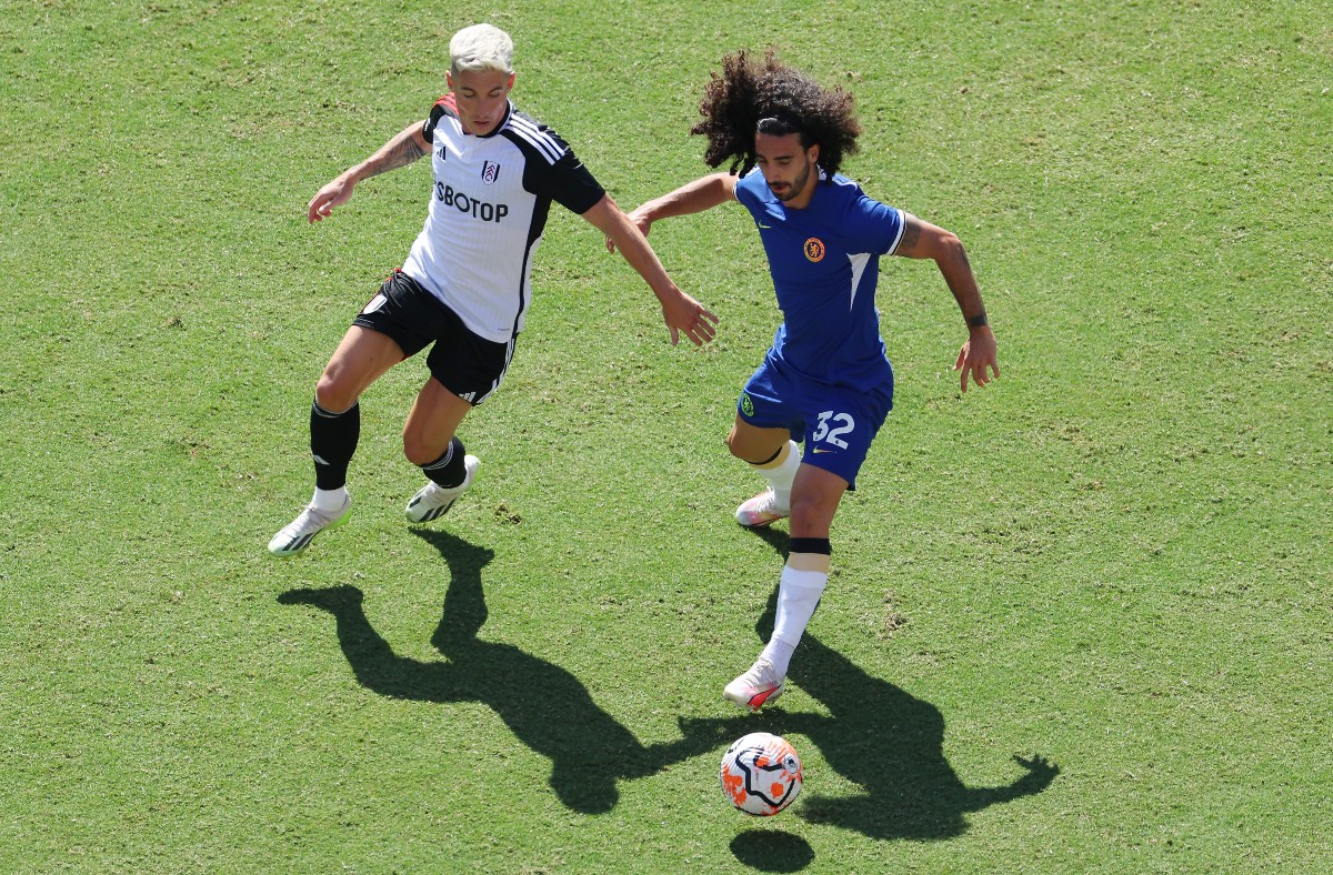 chelsea fulham friendly cucurella