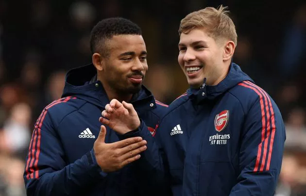 fulham arsenal jesus smith rowe