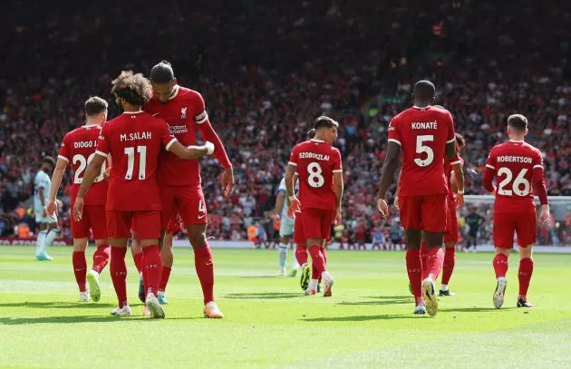 liverpool salah van dijk konate robertson