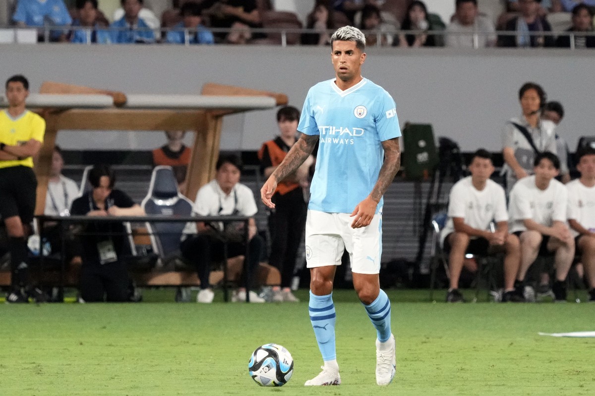 man city cancelo pre season friendly