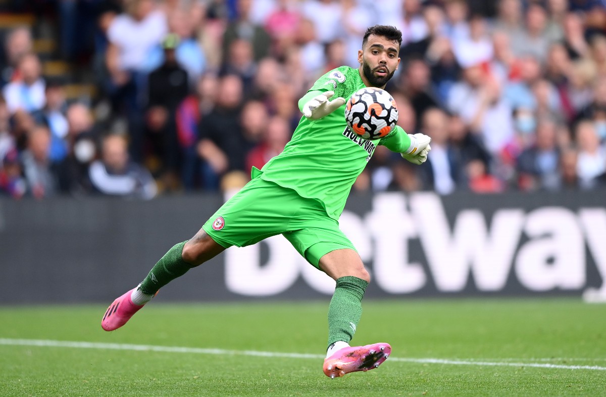 palace v brentford raya