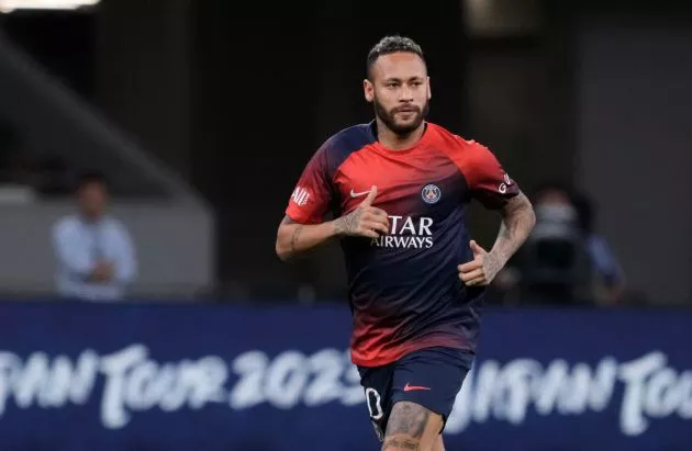 psg neymar pre season friendly