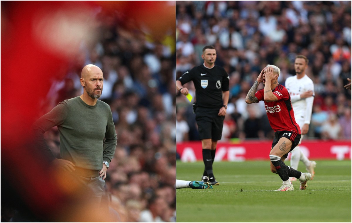 ten hag united antony spurs