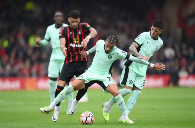afc bournemouth chelsea 0-0 half time
