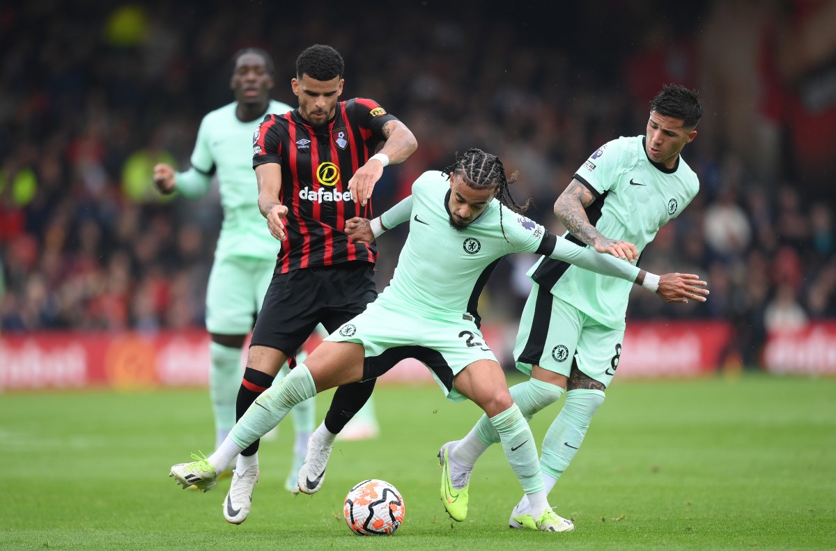 afc bournemouth chelsea 0-0 half time