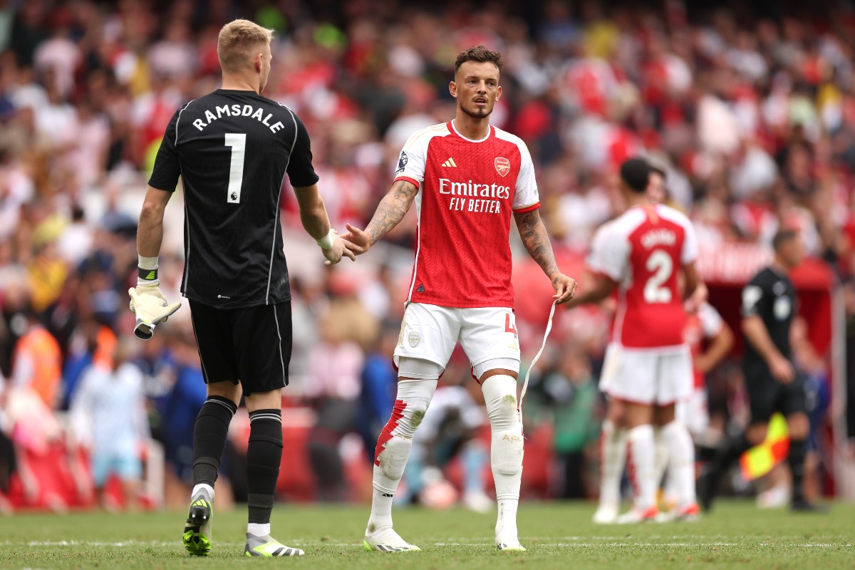 arsenal aaron ramsdale ben white