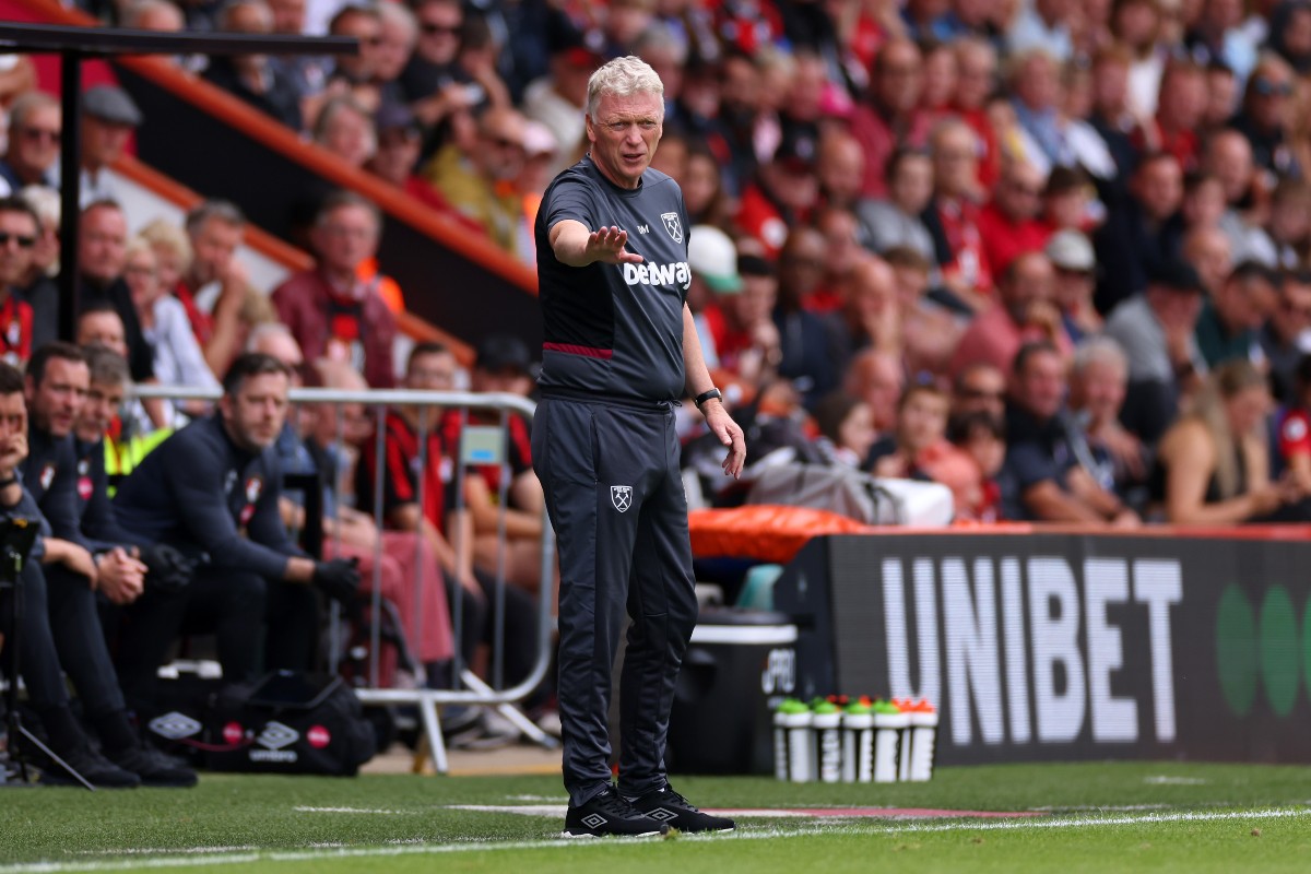 bournemouth vs west ham david moyes 2023-24