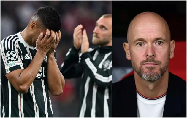 casemiro eriksen ten hag
