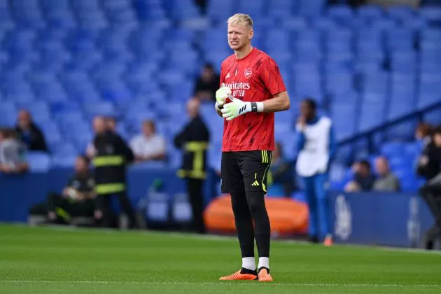 everton arsenal aaron ramsdale